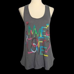 2/$15 Hollywood Trash summer of love tank, S